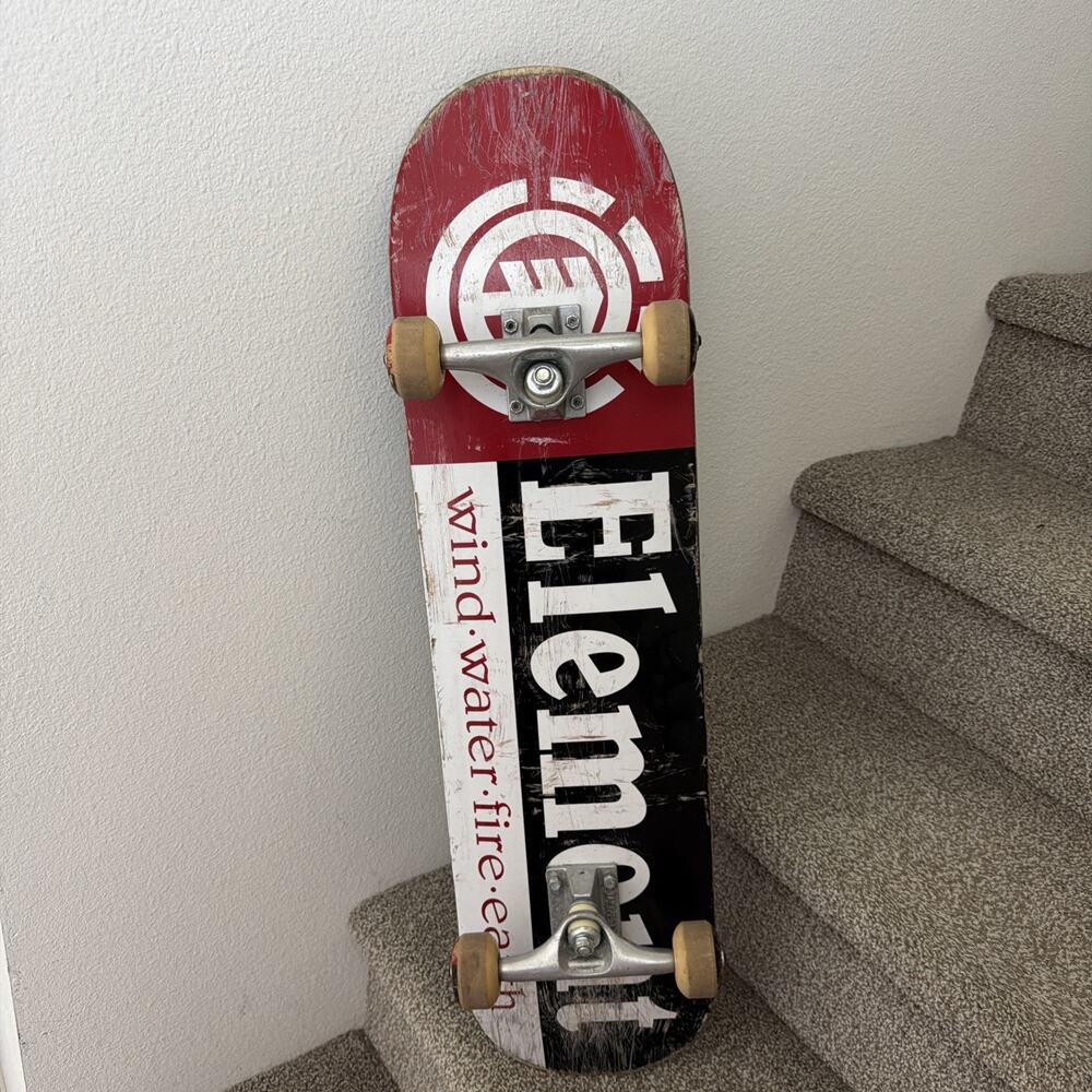 Element Skateboard Complete Wind Water Fire Earth Deck Trucks Wheels Bearings